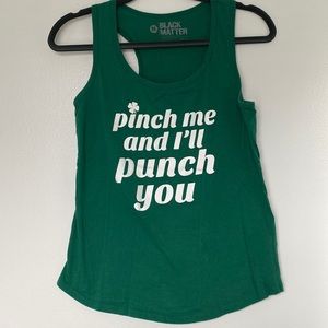 Black Matter brand Graphic tank